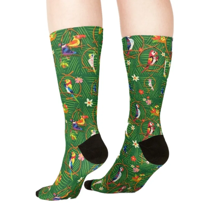 

2021 Women's socks kawaii Eyes Wide Open Printed Socks Woman harajuku Happy Funny Novelty cute girl gift Socks for women