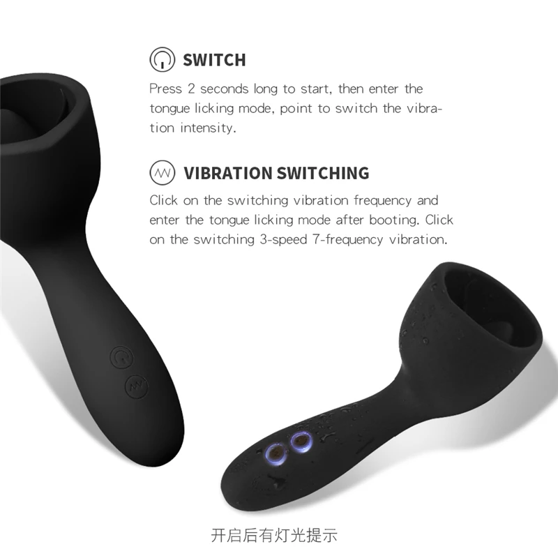 Силиконовый секс шоп игрушки для женщин лизание языка вибратор сосковый