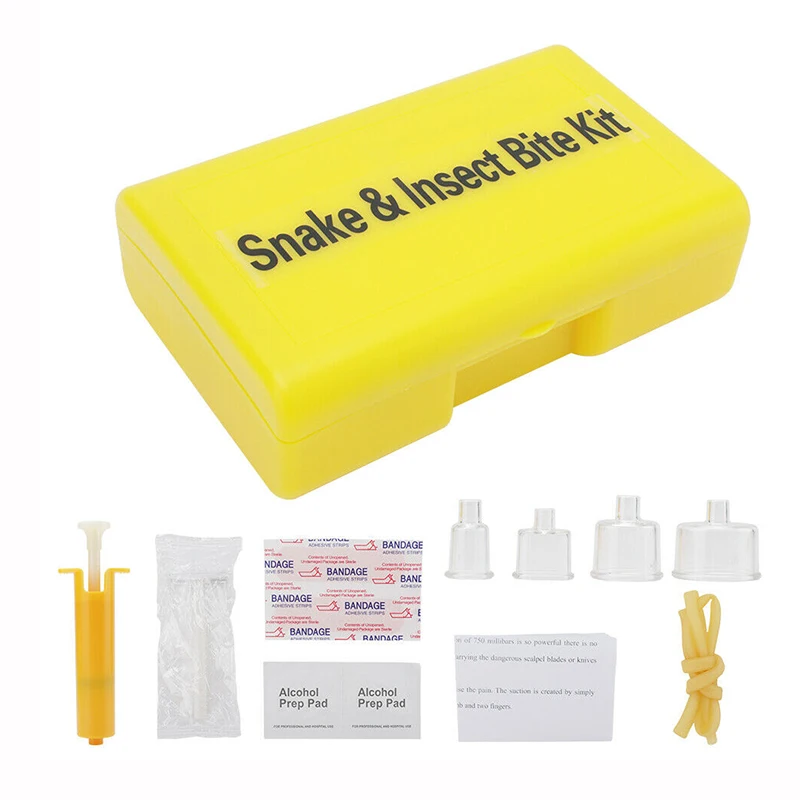 Экстрактор яда аварийно-спасательный набор для оказания первой помощи диким