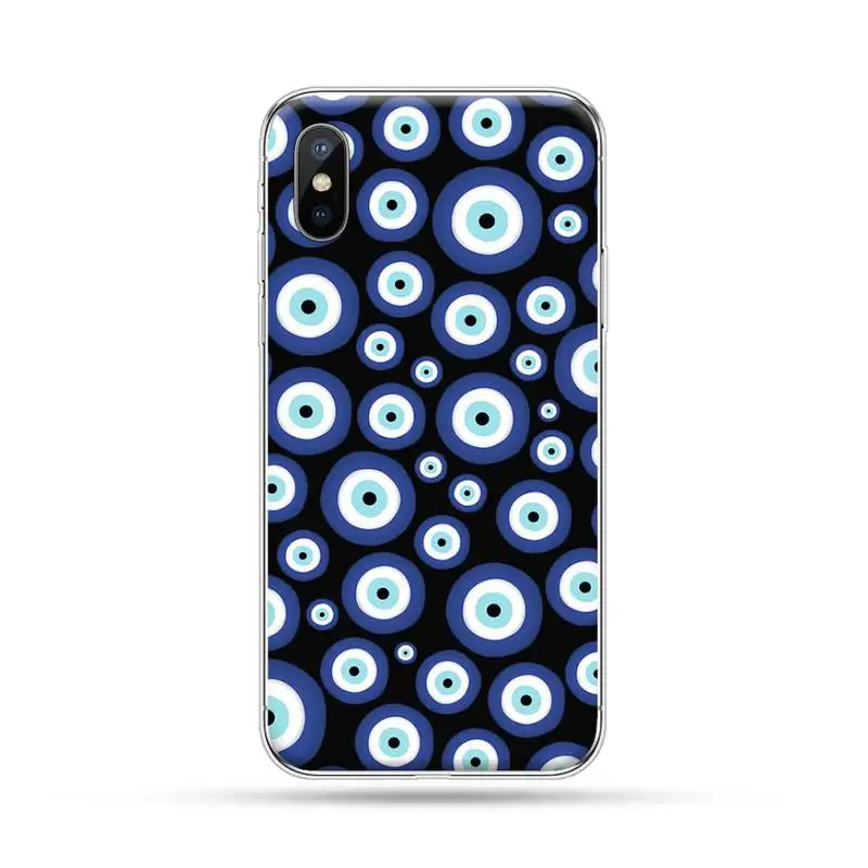 

Demon Blue Eye black art Phone Case For iphone 12 mini 5 5s 5c se 6 6s 7 8 plus x xs xr 11 pro max