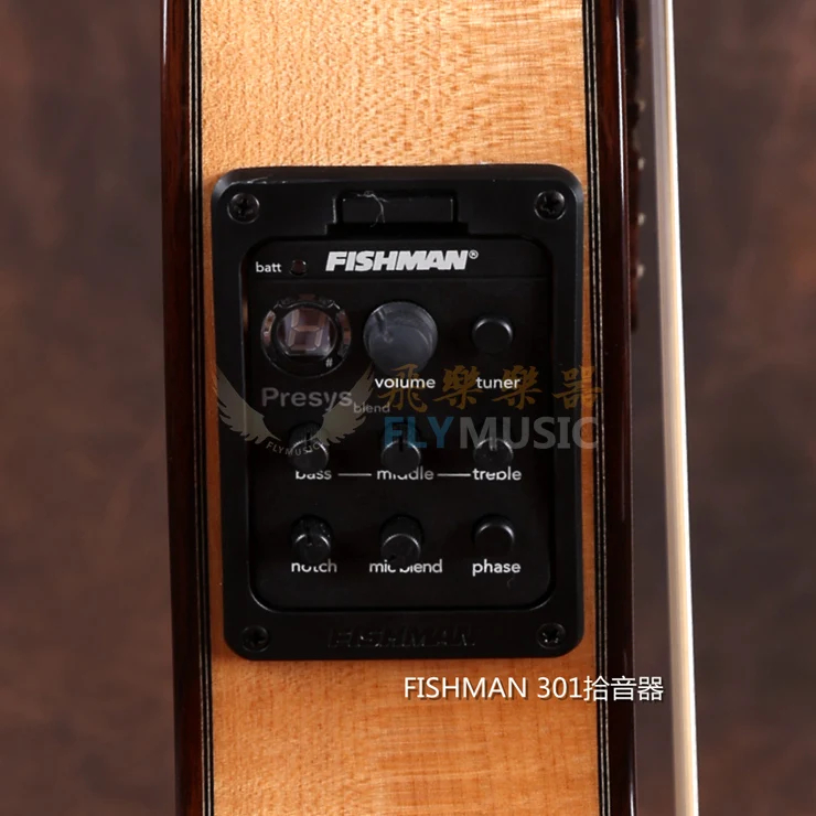 Martinez MSCC-14RS/MS/OV профессиональная сценическая Классическая гитара с fishman 301 EQ, Классическая электрогитара