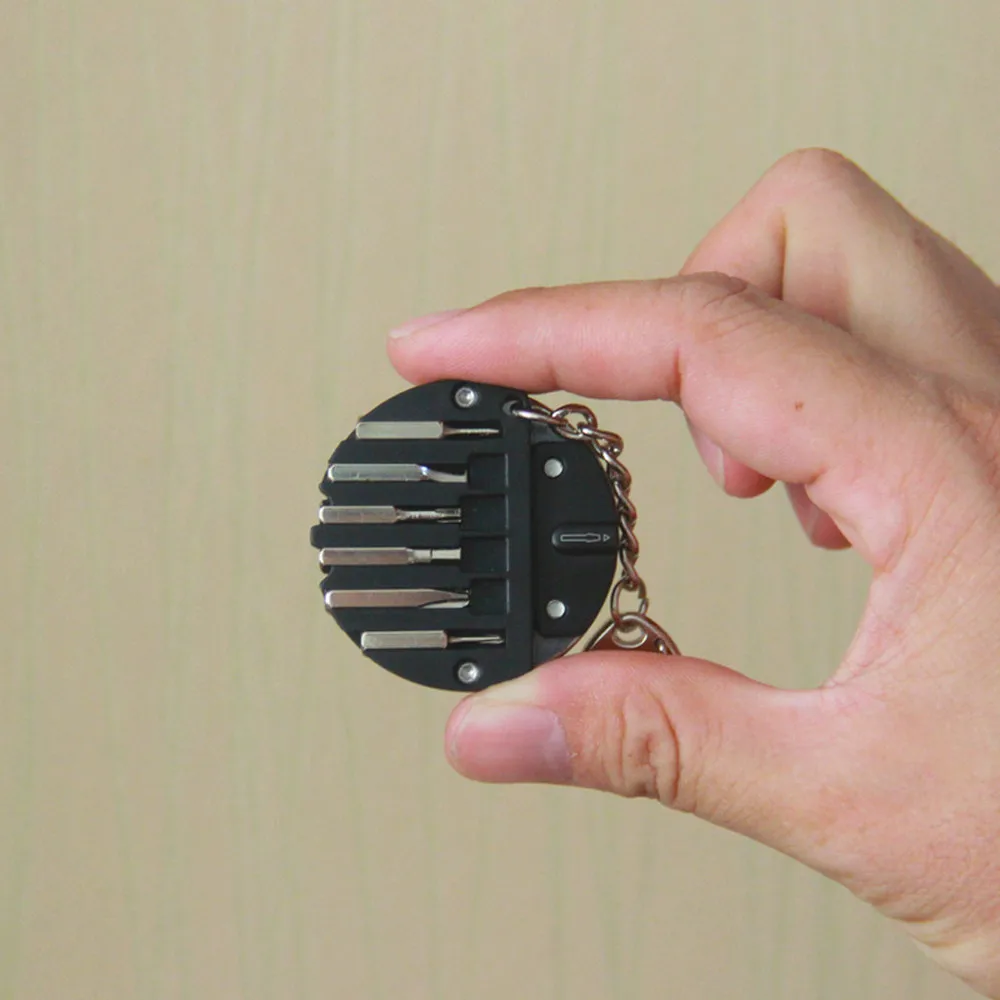 Складная разрез винтореза отвертка EDC Мульти Функция гаджет часы оправа для