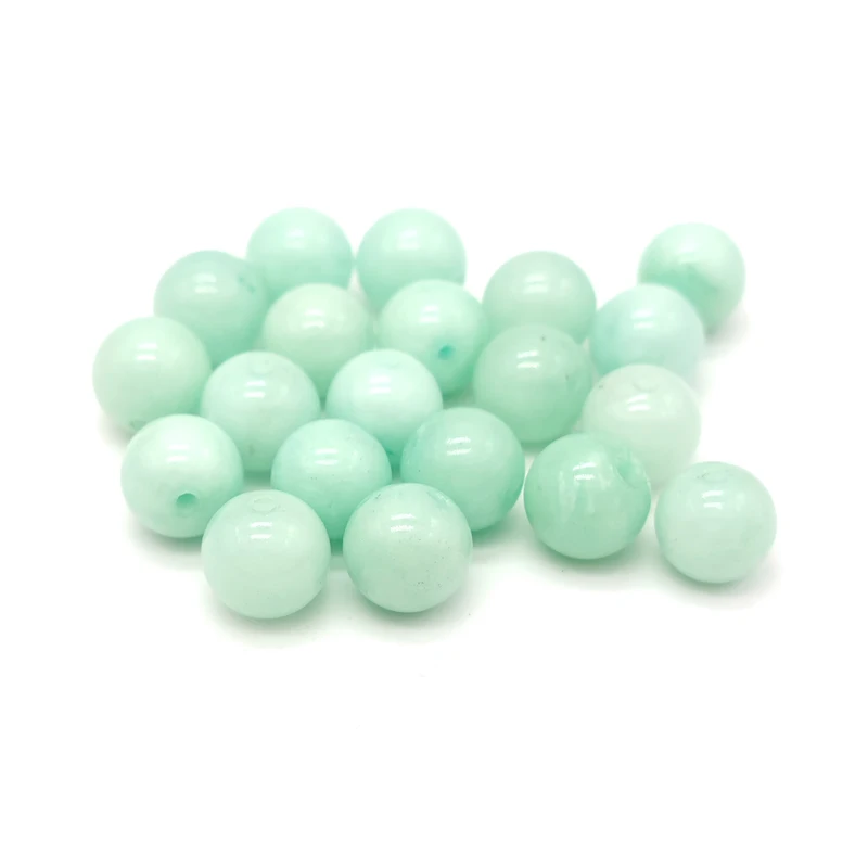 

Natural Amazonite Round Loose Spacer Beads 8mm Necklace Bracelet Jewelry Making