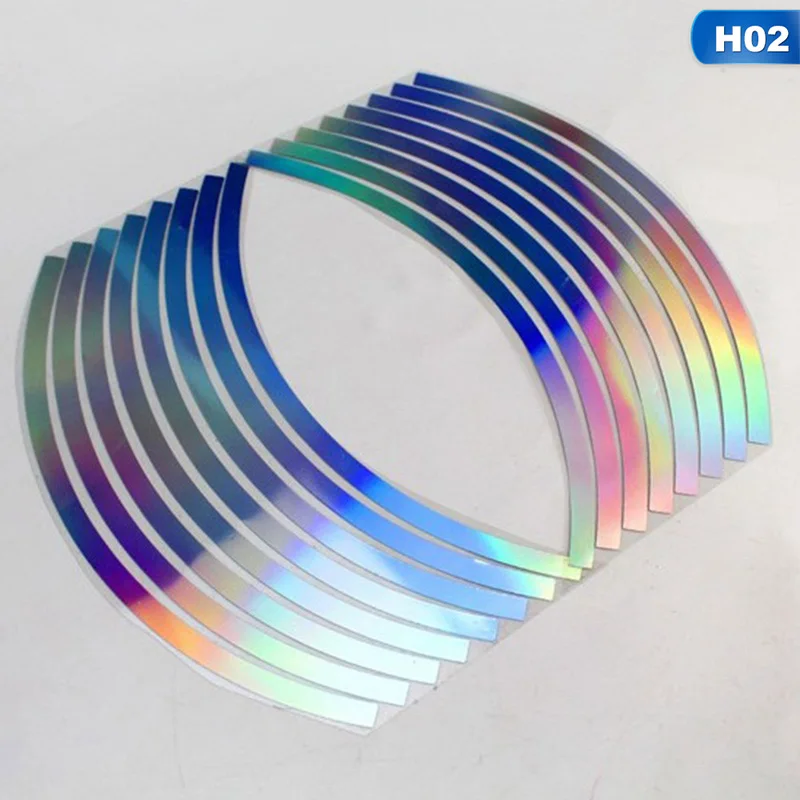 Мотоциклетная Светоотражающая полоса аксессуары для мотоциклов цвет золото 12 дюймов 14 18 дюймов|Наклейки и