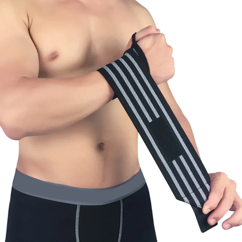 

1Pcs Fitness Wrist Wraps Straps Gym Gloves Weightlifting Sports Wristband Wrist Bracer Support Hand Bands With wristban