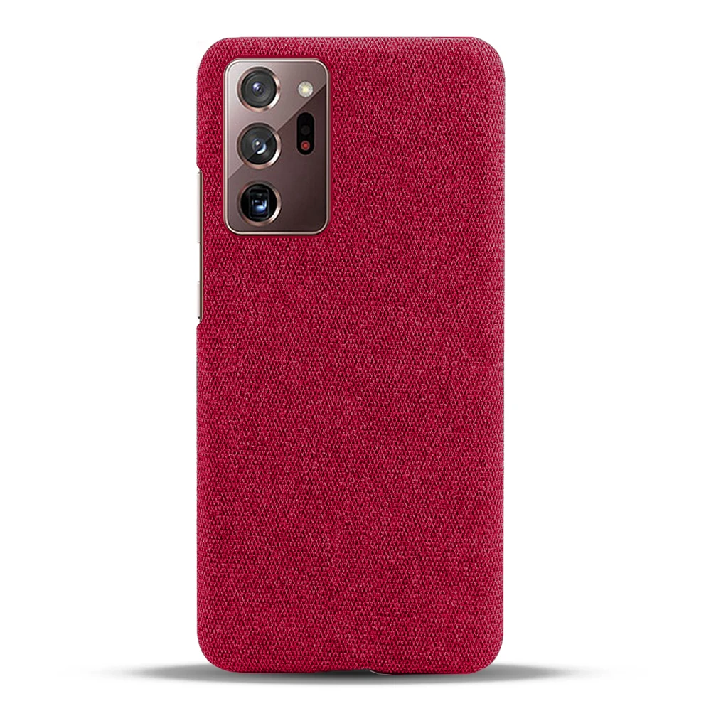 Cloth Texture Fitted Cover for Samsung Galaxy S22 Ultra Pro S21 S20 FE Plue 5G S10e S9 S8 NOTE 20 Fabric Antiskid Phone Case