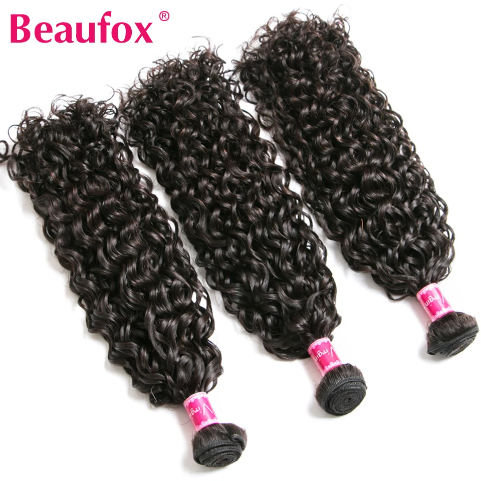 Beaufox 360 фронтальные с пряди волнистые человеческие волосы кружевными