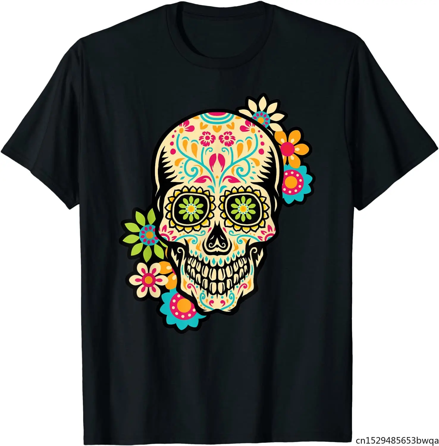 

Day of the Dead Sugar Skull Calavera T-Shirt