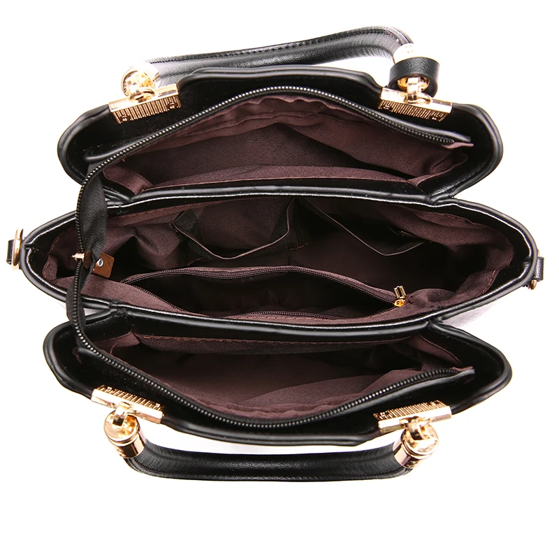

DL0622 new design metal charm women's handbag shoulder messenger bag