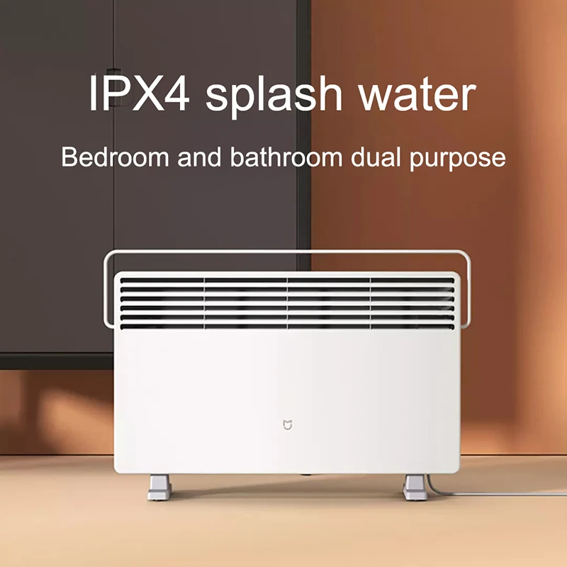 Online Xiaomi Mijia Elektrische Heizung 2200W Erwärmung Fan Luft Heizung Wasserdichte Bad Hause Heizung Thermostat Version