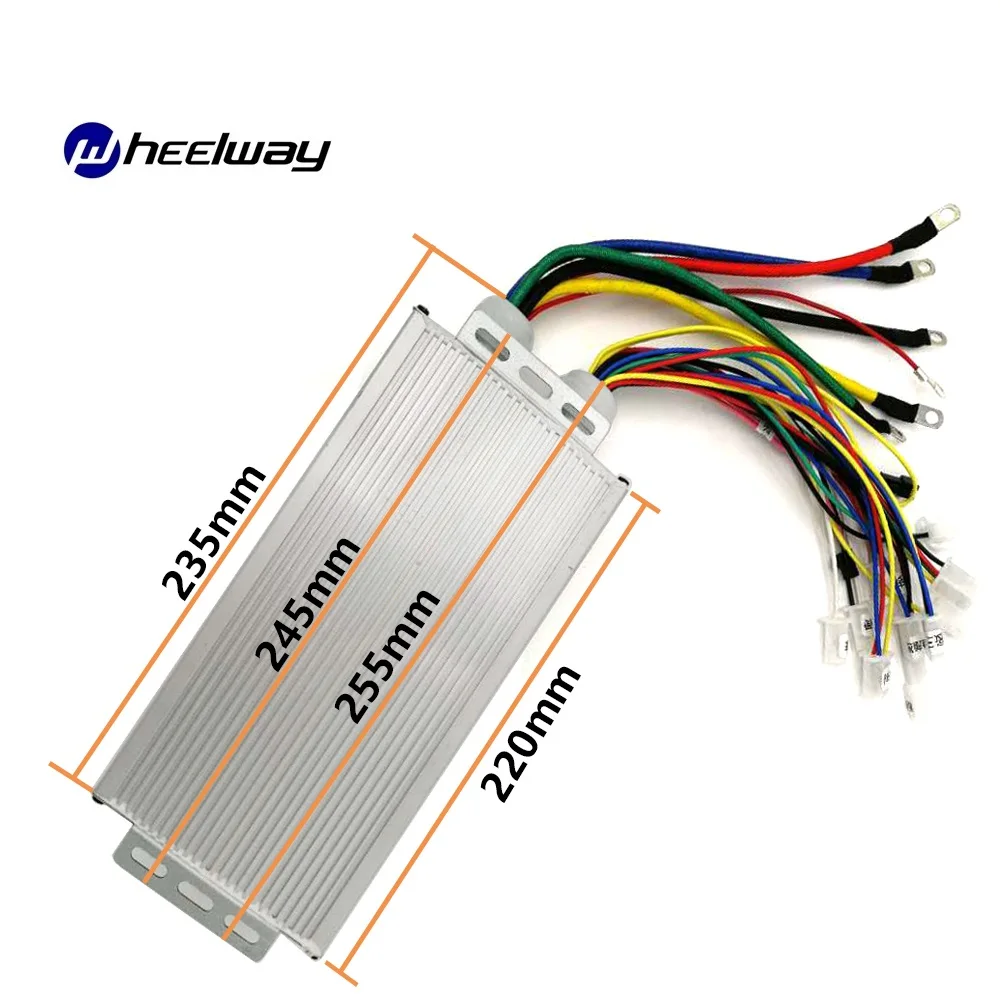 48V60V72V84V96V 2000W 70ADC Motor Controller Electric Bicycle Accessories Hub 36mosfet Sine Wave | Спорт и развлечения