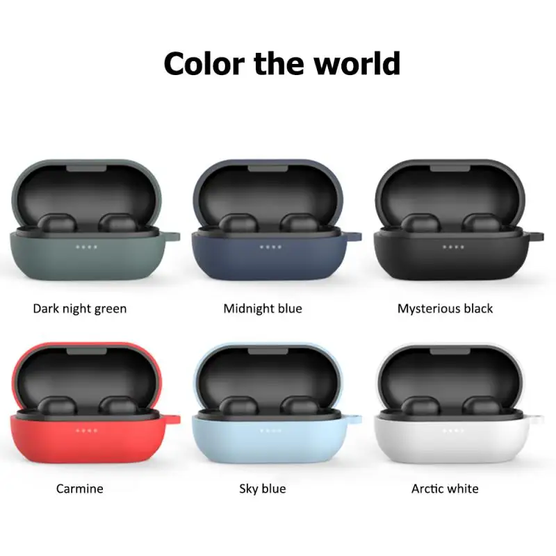 

2021HOT NEWFor Haylou GT1 PROTWS Bluetooth Earphones Case Soft Silicone Wireless Headphones Cover For Hay Lou Protective Headset