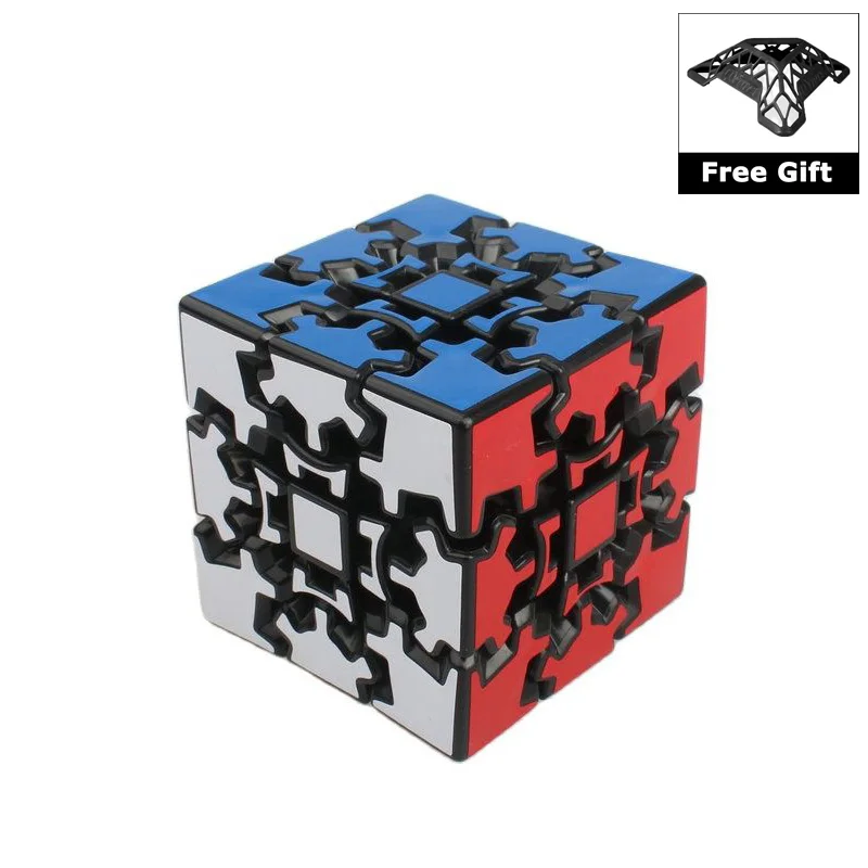 

X-cube Gear I 3D Magic Cube Speed Puzzle Cubing Educational Toys for Kids Cube Magico with Bracket 60mm