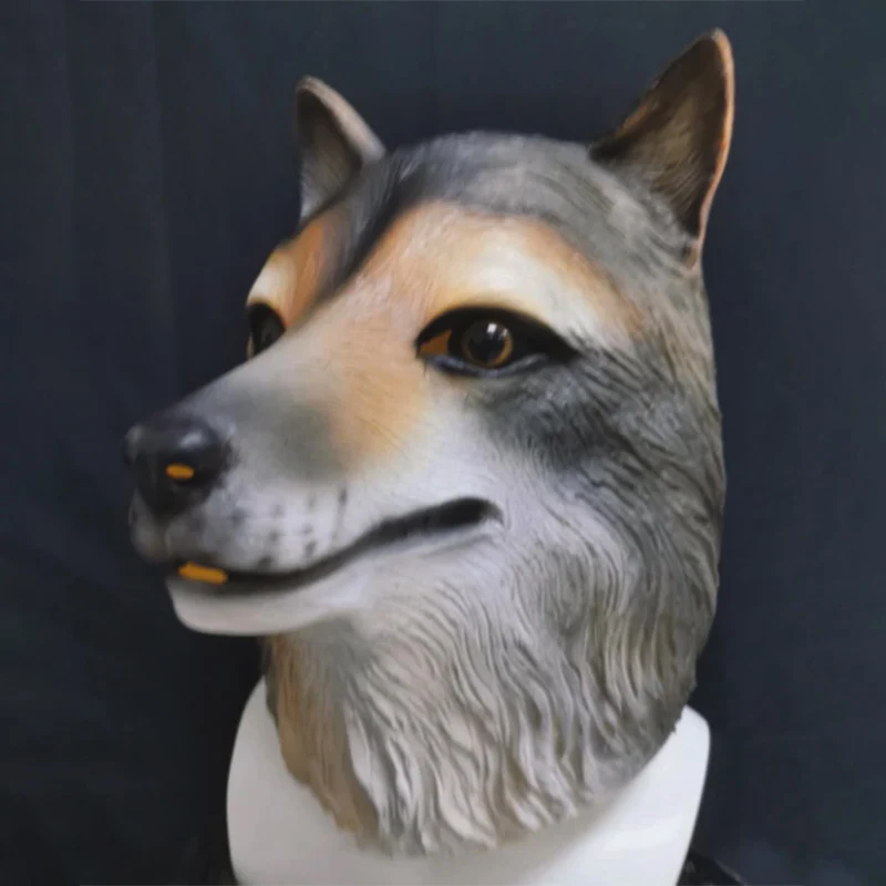 Головной убор с изображением животных орлы Хаски собака Черный кот головной на