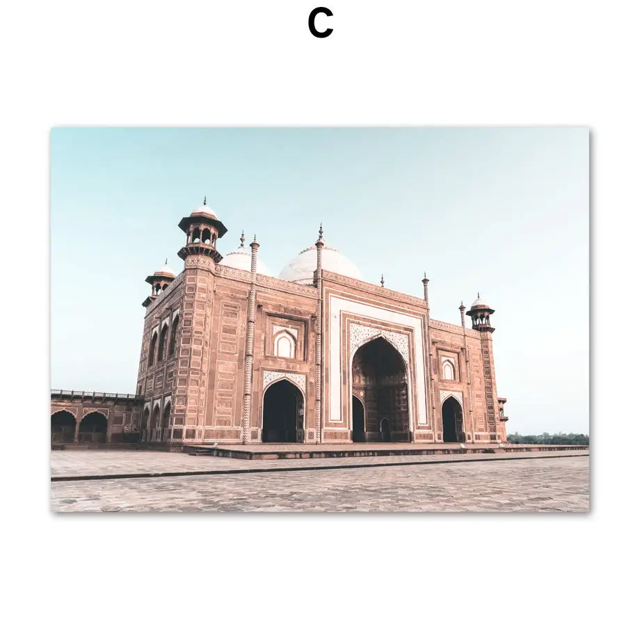 

Church Morocco Door Landscape Wall Art Print Canvas Painting Nordic Canvas Posters And Prints Art Wall Pictures For Living Room