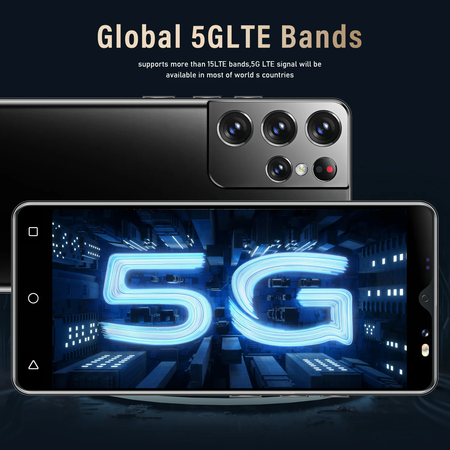 

S30 Ultra GaIaxy 5.0 Inch 4 GB 64 GB Cell Phones Unlocked 8MP+16MP 3800mAh MTK6889 5G Global Version Smartphone Android 10