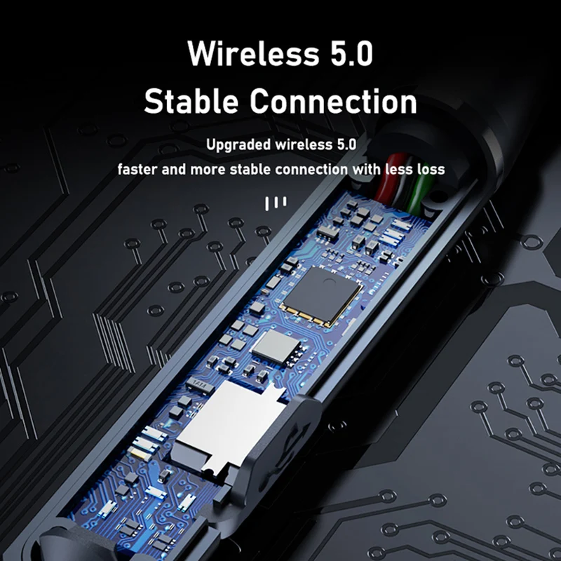 

Neck Mounted Bluetooth Headset 5.0 Sports Running Outdoor In Ear Music Earphone with Microphone