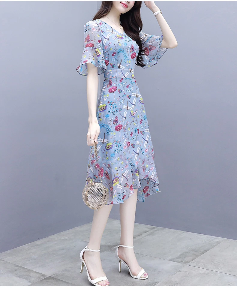 

Women Designer Bodycon Dresses Stand Collar Long Sleeve Mid Calf Apparel Womens Summer Autumn Clothing