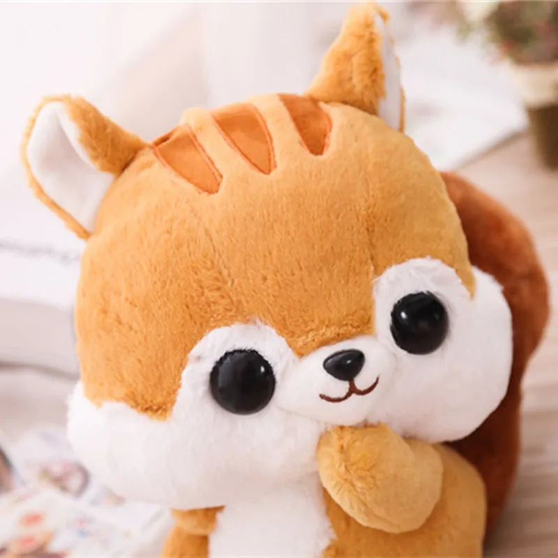 35 см 45 плюшевая игрушка белка милая мягкая мягкий плюшевый подарок высокое