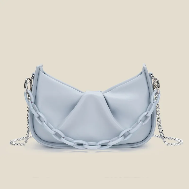 

Fashion Women's Bag Chains Flap Lady Small Bags Shoulder Bags for Women Handbag Women's Leather Solid