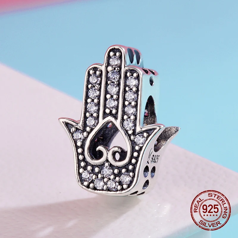 Женский кулон из серебра 925 пробы с цирконом | Украшения и аксессуары