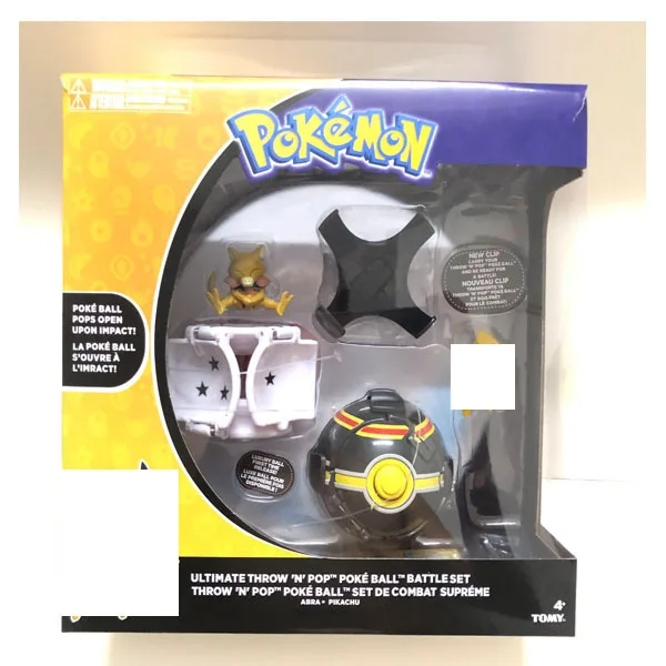 

Pokemones Ball figure With Belt and Pop-up Action Figure Model Toys Retractable pokeball Belt Gifts Kids Toys in box