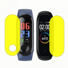 10 шт mi Band 4 защитная пленка для экрана для Xiaomi mi Band 4 mi 3 Watch мягкая защитная пленка tpu устойчивая к царапинам