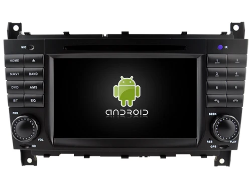 Автомобильный DVD-проигрыватель Android 9 0 для Mercedes Benz C- W203 2004-2007 CLK W209 2004-2005