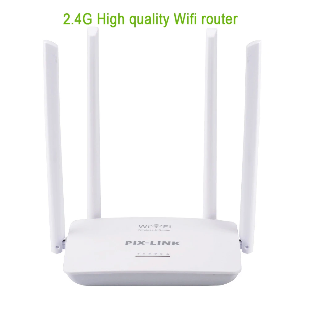300 Мбит/с беспроводной маршрутизатор 4 антенны 2 4G WIFI Интеллектуальный