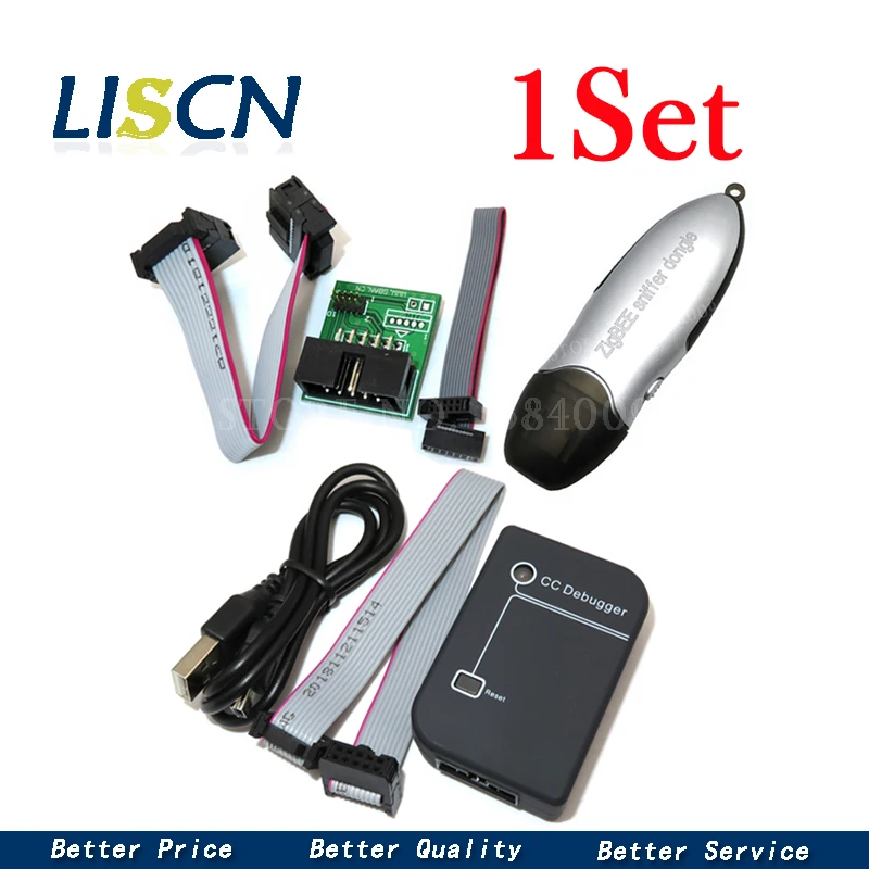 Эмулятор CC2531 Zigbee USB-программатор CC2540 Sniffer с корпусом разъем для модуля Bluetooth