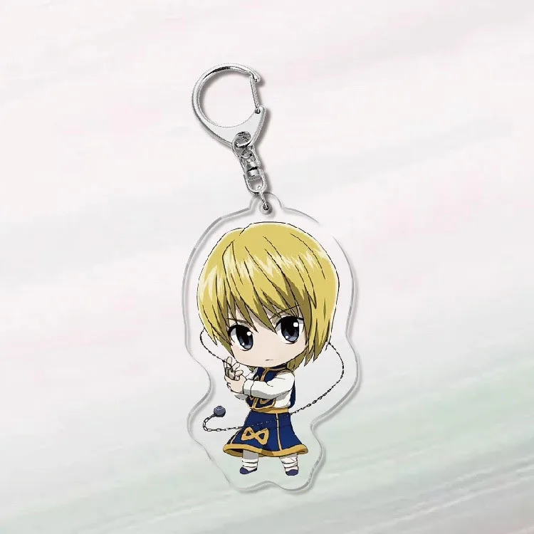 1 шт. брелки для косплея из мультфильма аниме Hunter X Killua Zoldyck Kurapika акриловые