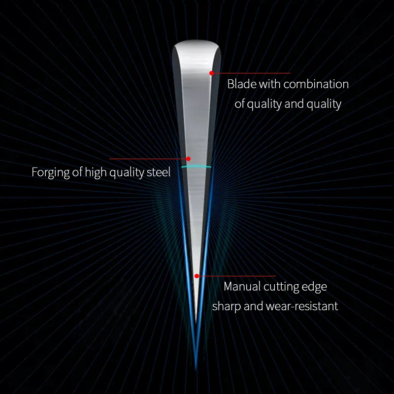 Кухонный нож кованый ручной работы для мясника измельчения костей из