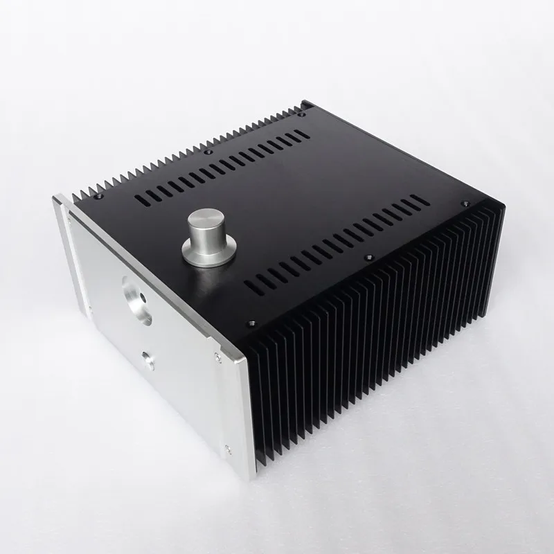 BRZHIFI BZ2412C двойной алюминиевый чехол радиатора для усилителя мощности класса A