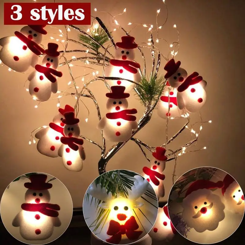 

LED Snowman Christmas Tree String Lights Christmas Decoration Home Decoration New Year Gifts