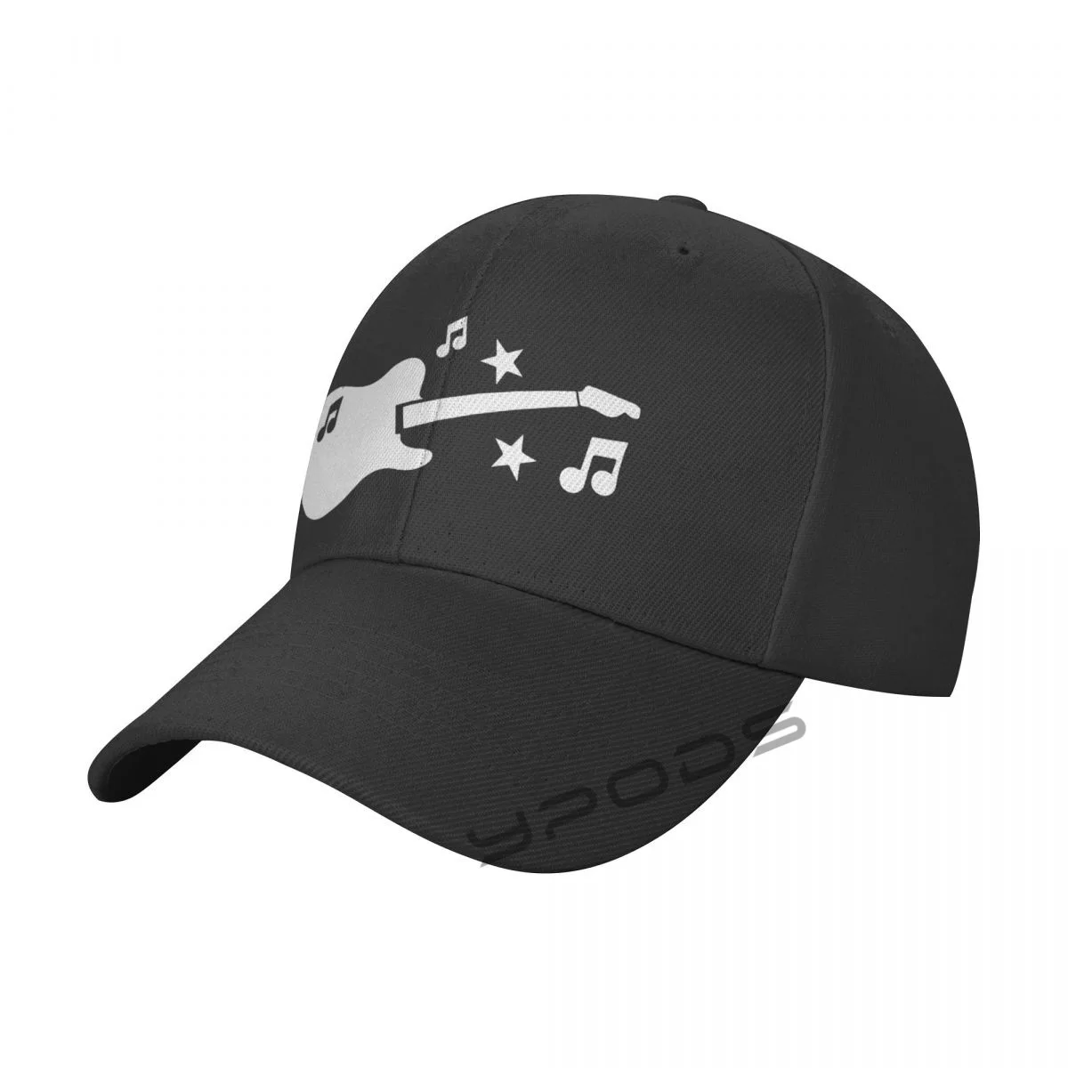 

Men's Baseball Caps GuitarMusic Symbol Women Summer Snapback Cap Adjustable Outdoor Sport Sun Hat