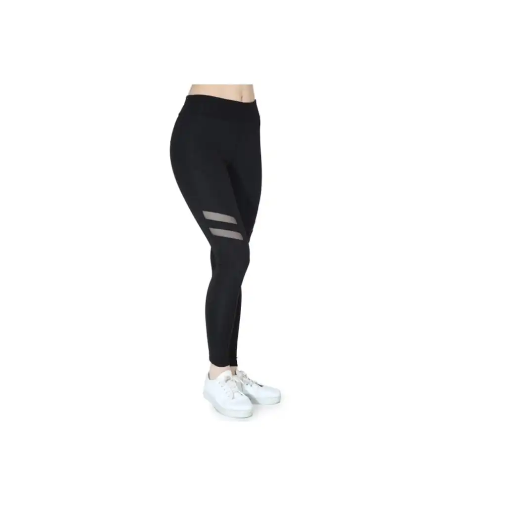 Black Tulle Detailed Sports Tights (221)
