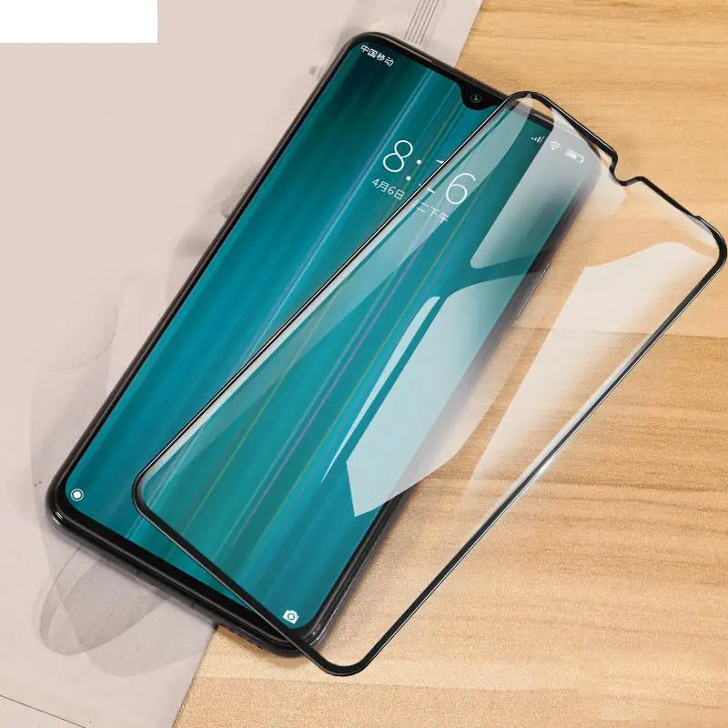 Защитное стекло для Xiaomi Redmi Note 8 Pro закаленное полное покрытие клеевая Защитная