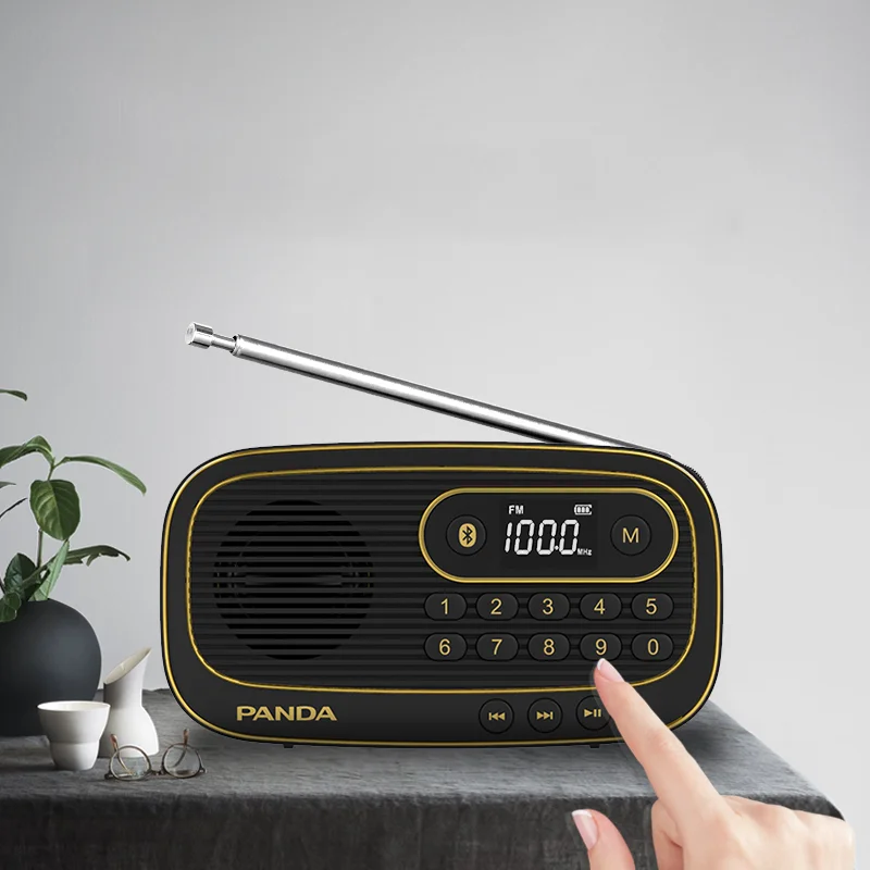 Настольный fm радио Bluetooth Радио домашний MP3 музыкальный плеер цифровой приемник с