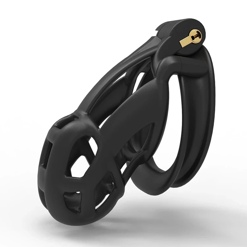 3D Mamba V6 каучуковая Мужская клетка верности 5 размеров на член с двойной дугой
