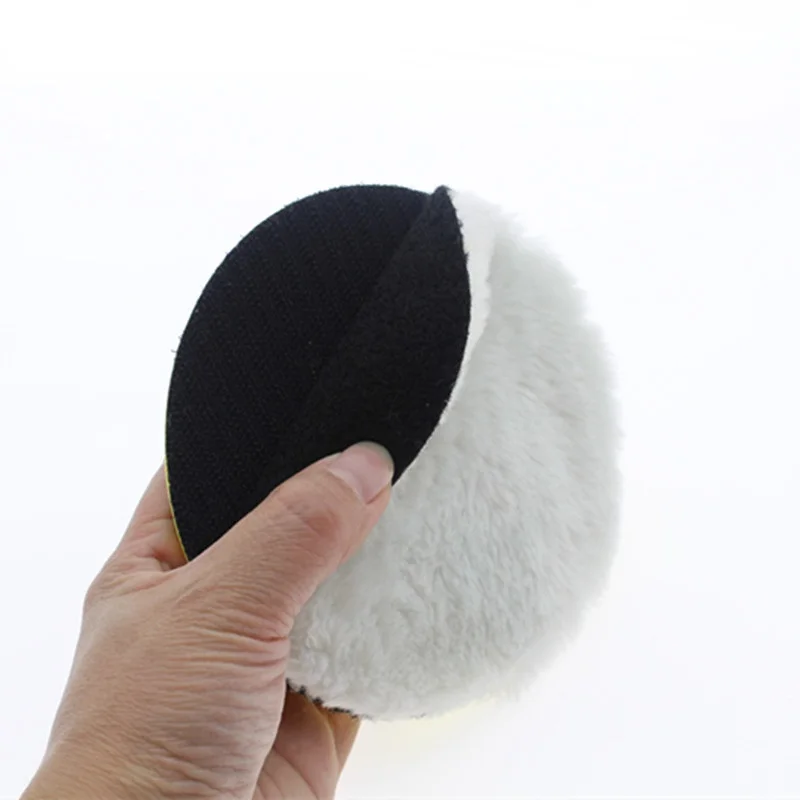 

wholesale 5 inch 125 mm Car Polishing Pad Sponge Buffing Waxing Boat Car Polish Buffer Drill Wheel polisher Removes Scratches