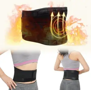 Турмалиновый поддерживающий пояс, самонагревающийся поддерживающий пояс для поясницы, магнитной терапии