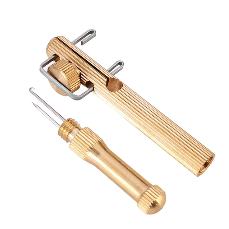

Copper Tie Fishing Tackle Hook Tier Fishing Line Tying Tool Fast Tie Tying Knot Tool Fishing Line Winder