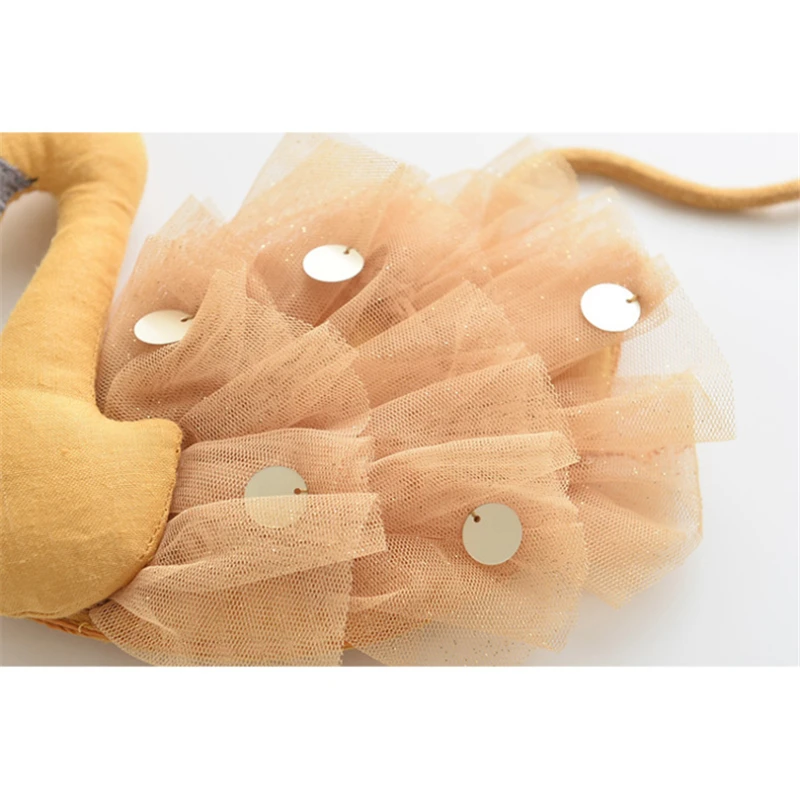 Детская сумка в виде лебедя для девочек мультяшная через плечо с милыми