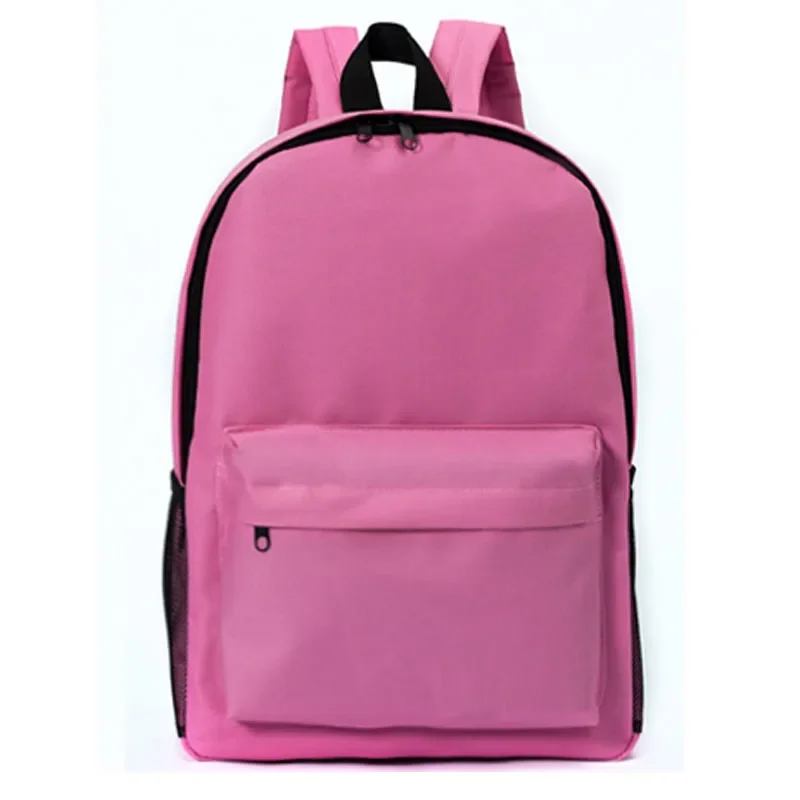 

Backpack for School Teenagers Girls Canvas Women Backpack Solid Women Bag Fashion Travel Backpack Casual Street Trend