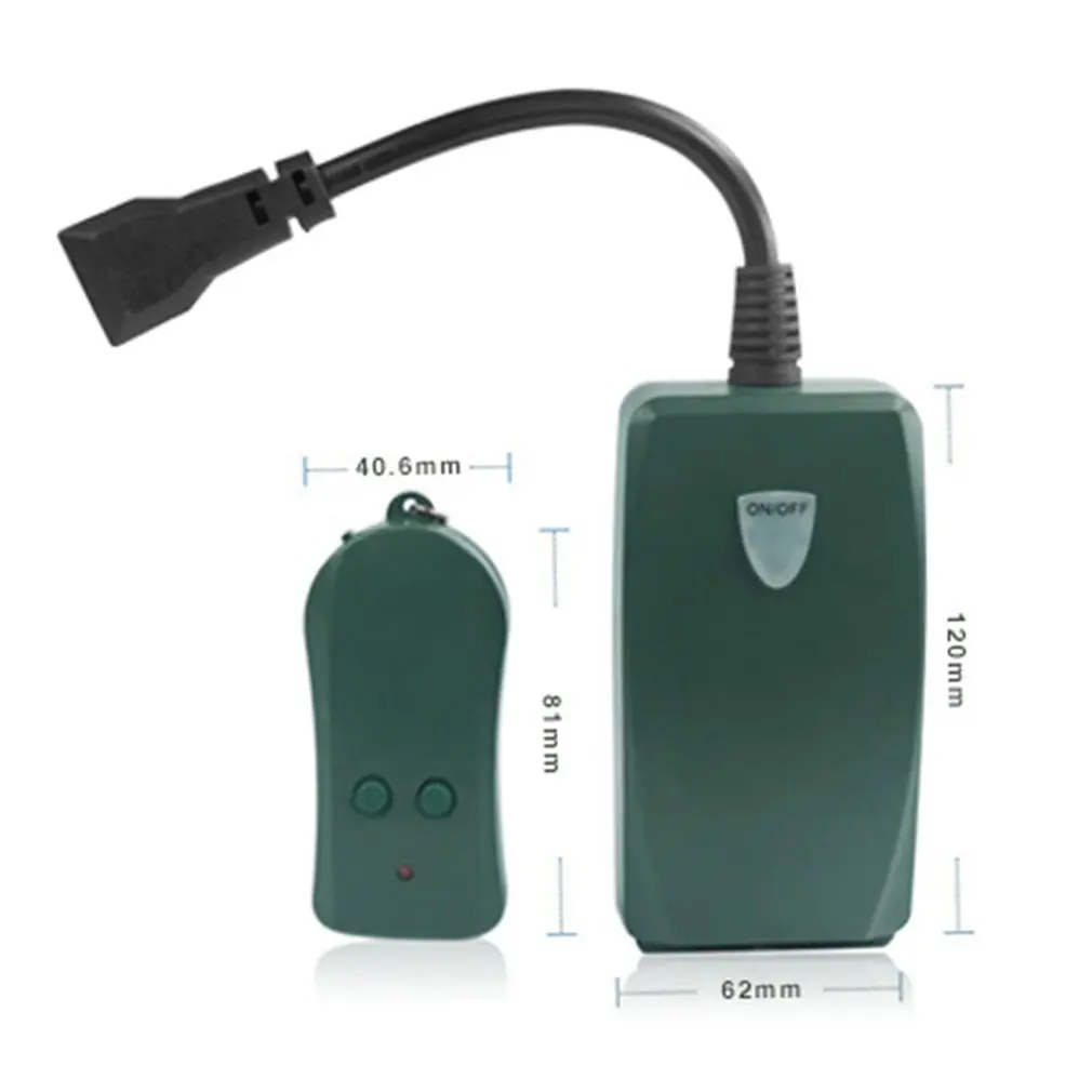 Водонепроницаемая уличная умная розетка беспроводной пульт дистанционного