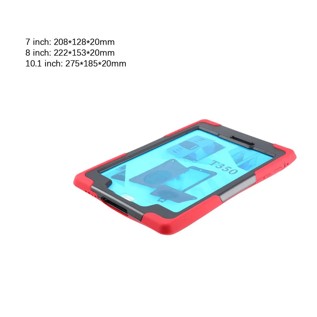 

Hybrid Protective Case Full Cover Stand Holder Dustproof Shockproof Scrape Resistance Suitable For Samsung Galaxy Tab A