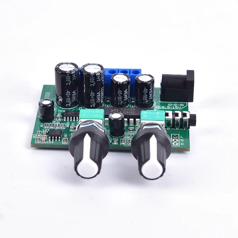 Высокоточный 2 1 усилитель сабвуфера аудиоплата 6 Вт * + 25 мини-усилитель басов для