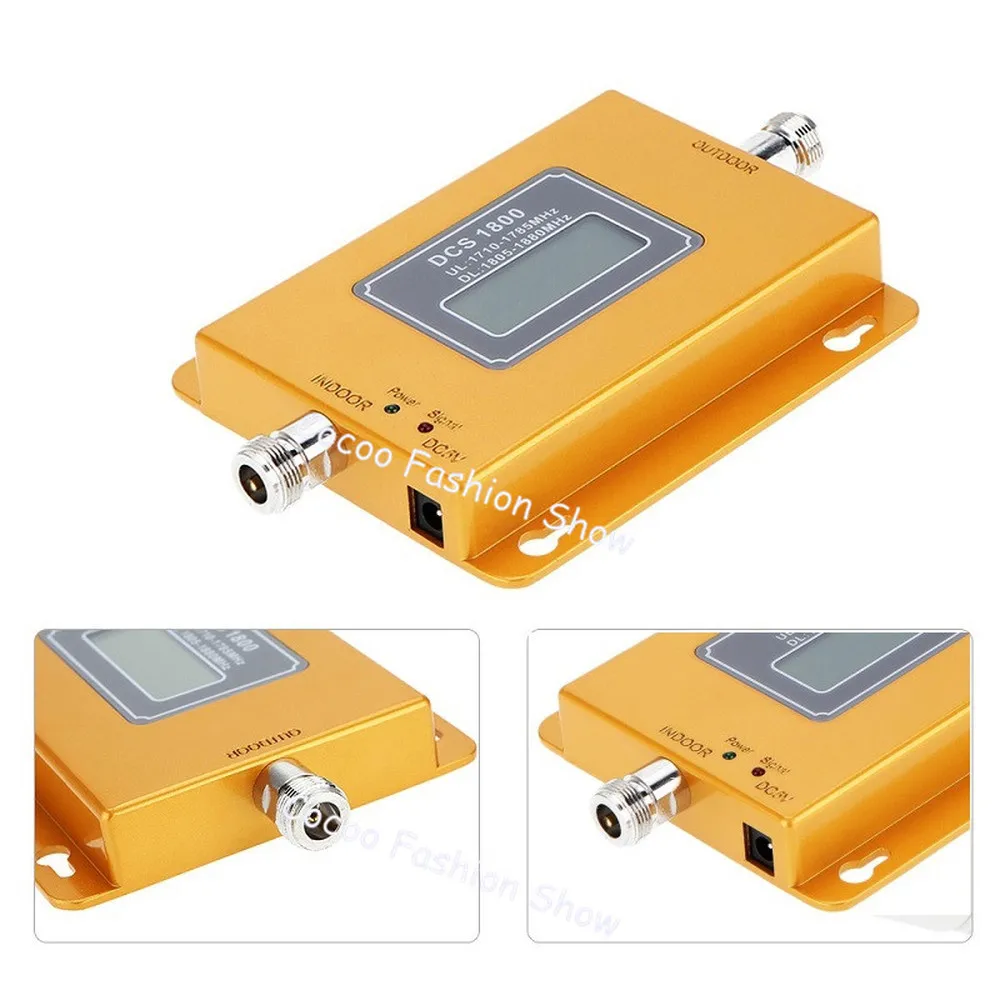 

ZQTMAX 2G 4G Repeater GSM DCS 1800mhz mobile phone signal booster 4g lte 1800 Cellular Signal Amplifier 70dB