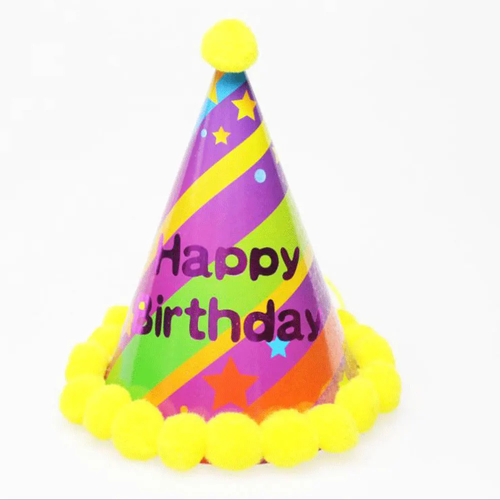 1 шт. детская Радужная шапка для дня рождения Детская корона украшение бумажная