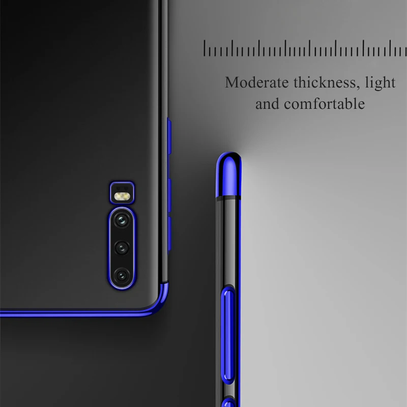 Роскошный чехол с покрытием для Huawei Honor 20 9X Pro 8X P30 Lite Mate 30 мягкий из ТПУ P Smart 2019 Z